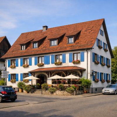 Ophold med morgenmad på Hotel-Gasthaus Krone i Bötzingen
