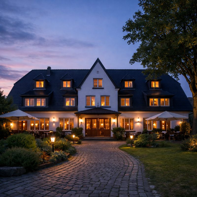 Ophold med morgenmad på Hotel Zur alten Post i Büsum