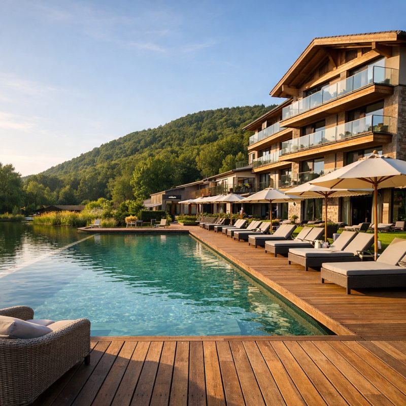 Luksus ophold med wellness på Green Lake Hotel Weiher i Pfalz