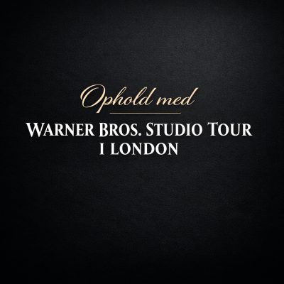 Ophold med Warner Bros. Studio Tour i London
