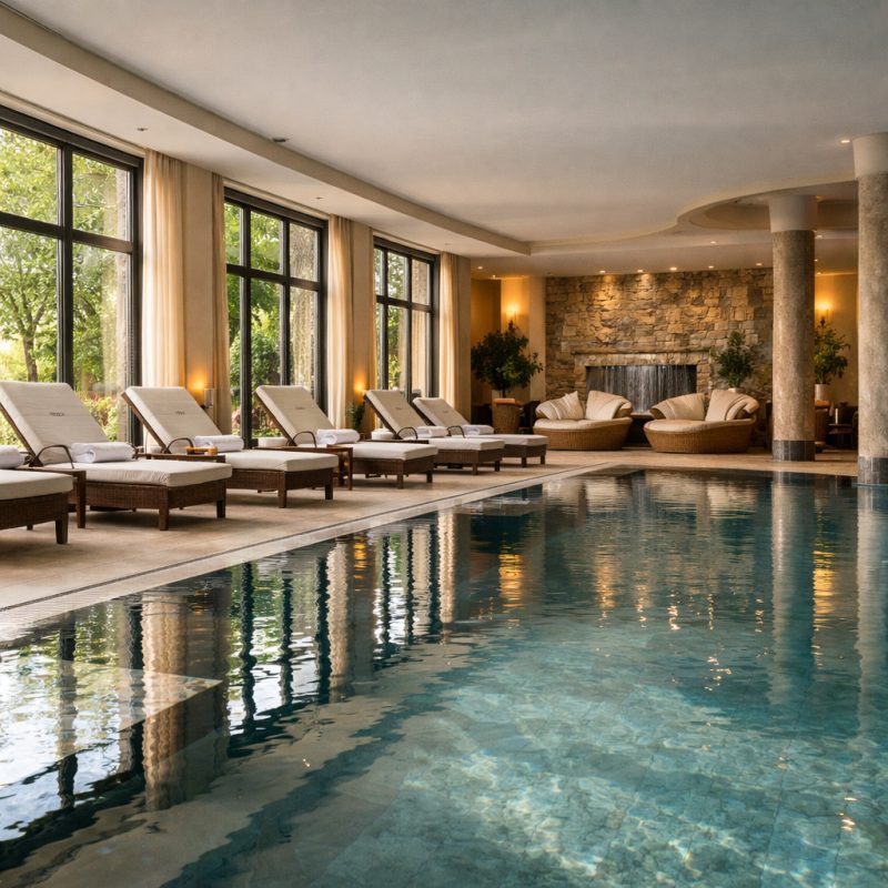 Afslappende ophold med wellness på Schloss Basthorst i Crivitz