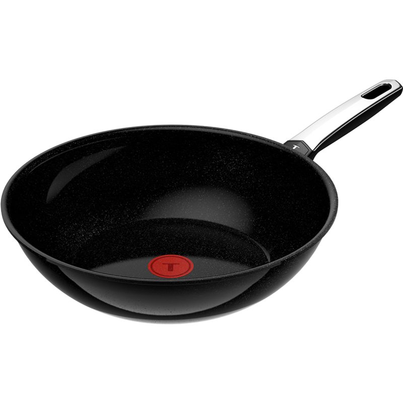 Tefal Excellence Ceramic Wokpande - Sort 28 cm 28cm