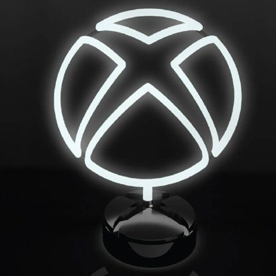 Ukonic Tabel Lamp Xbox Logo Neon White 22.8 cm Bordlampe