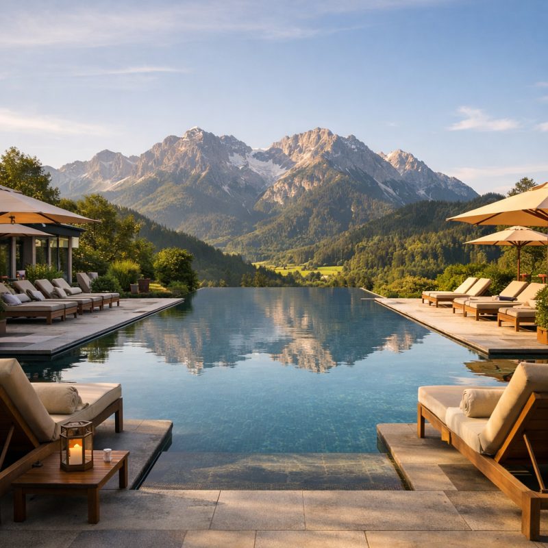 Deal på Wellnessophold på VIER - sports- og wellness-hotel med infinity-pool