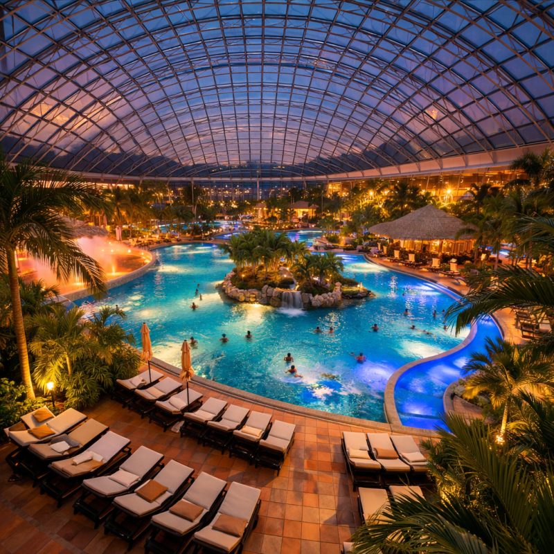 Hotelophold ved Therme Erding - verdens største badeland