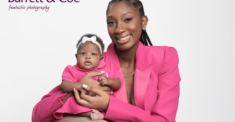 Mother & Kids Photoshoot with Print at Barrett & Coe Studios