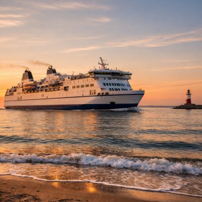 Mini-krydstogt med Travelcircus fra Travemünde til Sverige