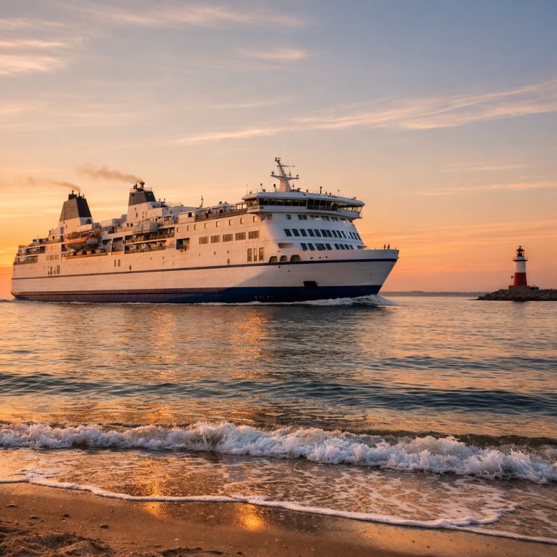 Mini-krydstogt med Travelcircus fra Travemünde til Sverige