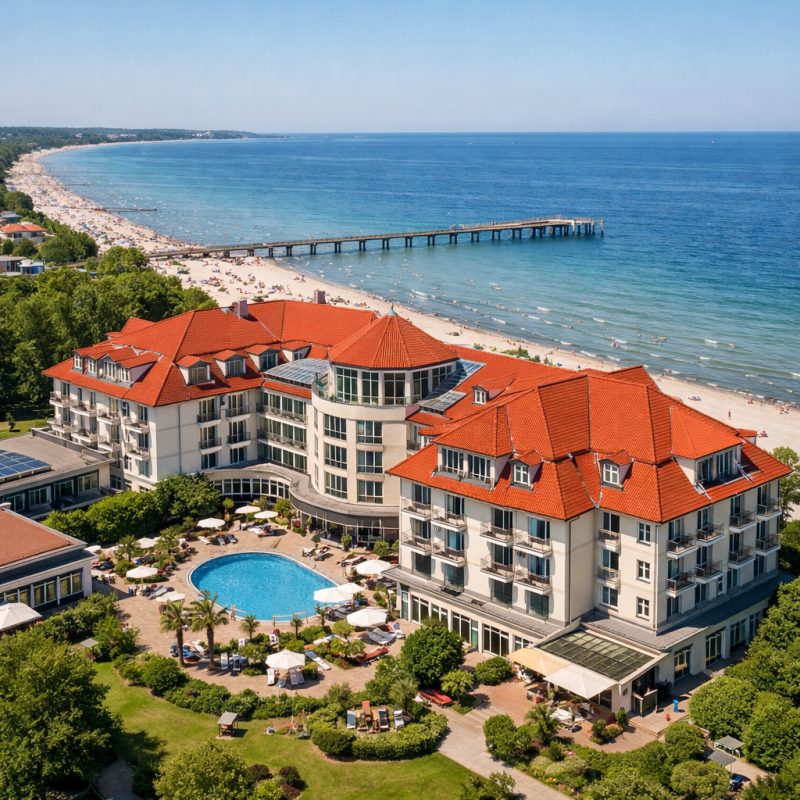 Wellnessophold med morgenmad på Seehotel Großherzog von Mecklenburg i Boltenhagen