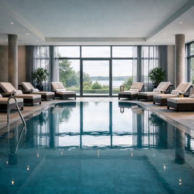Wellnessophold med morgenmad på Seehotel Fleesensee i Göhren-Lebbin