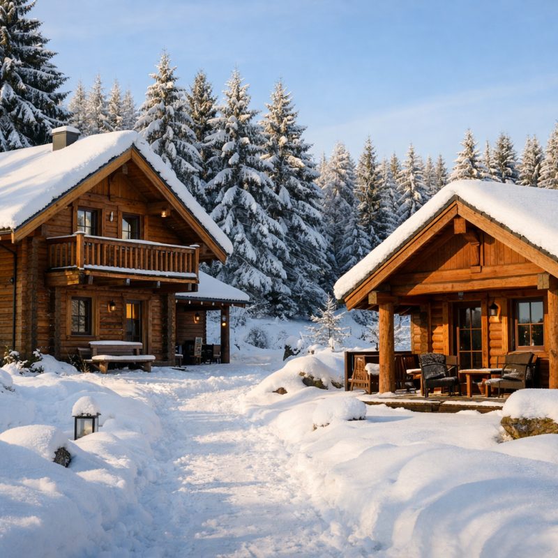 Wellnessophold i hyggelig lodge på Das Schierke - Harzresort i Wernigerode