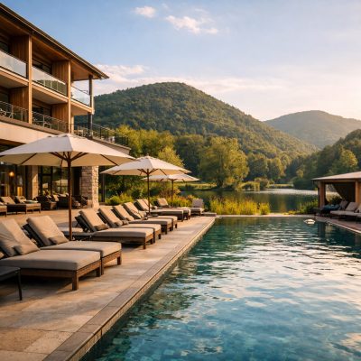 Wellnessophold med forkælelsespension på Green Lake Hotel Weiher i Pfalz