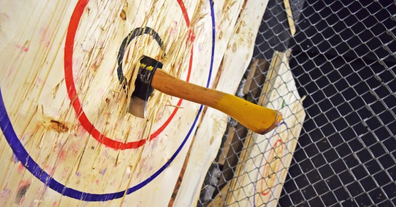 Group Axe Throwing Experience at Axe Throwing Centre, UK