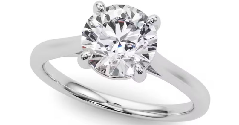 Stunning 1.00ct Lab-Created Diamond Ring at Sunshine Diamonds