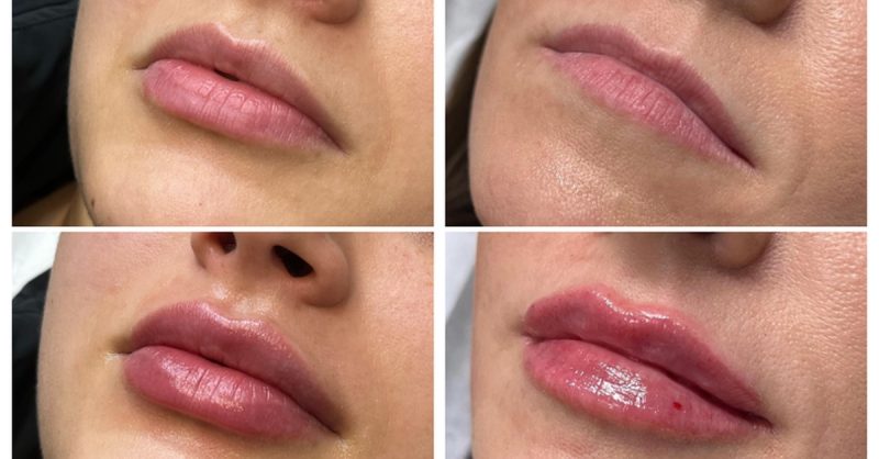Lip Plumping with Dermal Filler at Beauty Art Aesthetic Account