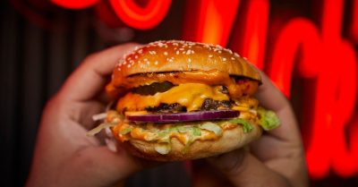 Burger, Fries, and Drink for Two at Big Licks