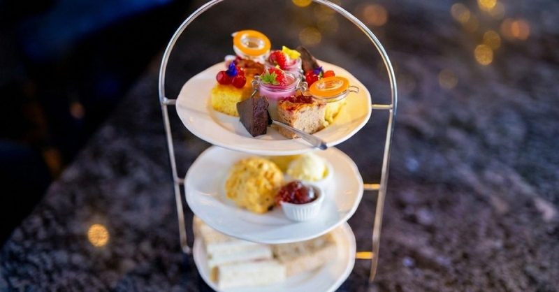 Exquisite Afternoon Tea with Sparkling Wine at The Bull Hotel