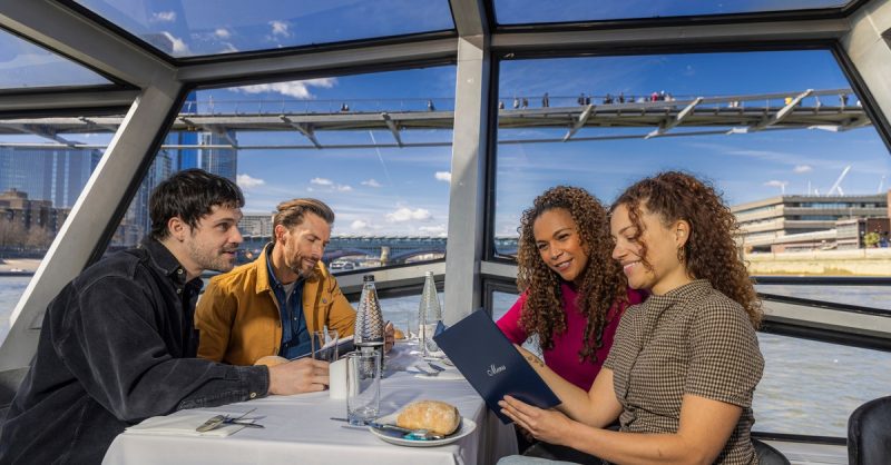 Lunch or Evening Cruise with Canapés on the River Thames by City Experiences