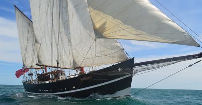 Tall Ship Sailing Adventures with Moonfleet Adventure Sailing in Dorset