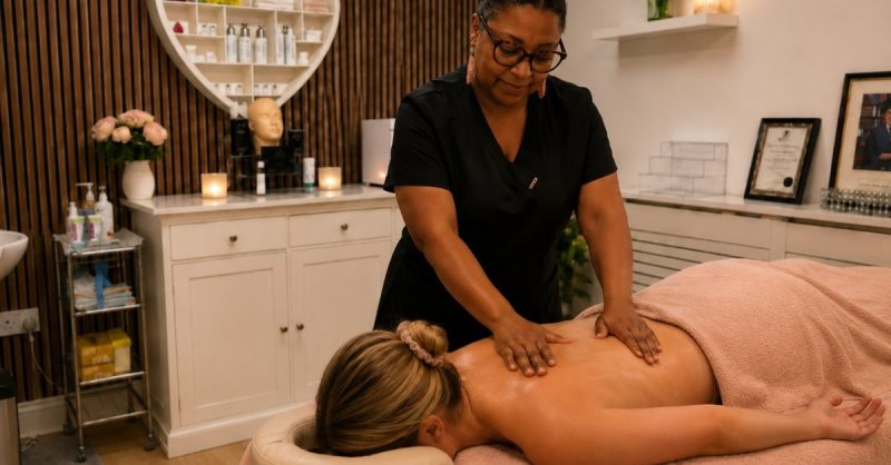 Gentle Manual Lymphatic Drainage Massage at FabVisage Aesthetics