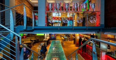 Pizza or Burger for 2-4 at Reds, the Ultimate Liverpool Sports Bar