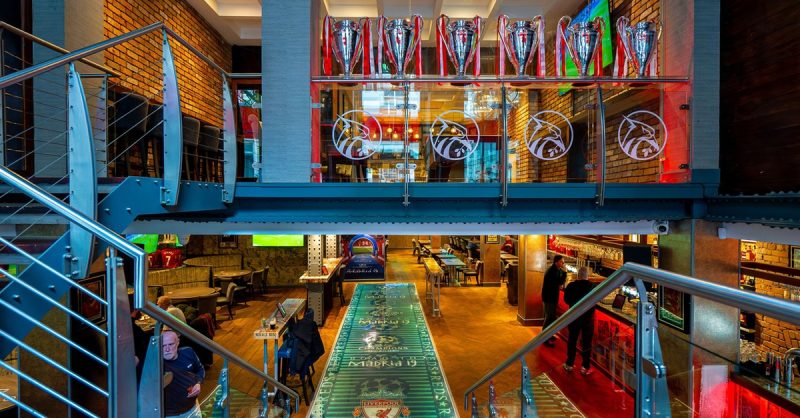 Pizza or Burger for 2-4 at Reds, the Ultimate Liverpool Sports Bar
