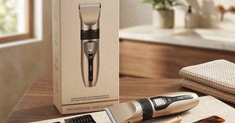 Professional Grooming with Eclat Cosmetic's Hair Clipper