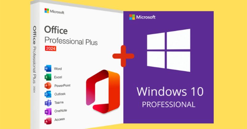 Microsoft Office 2024 Pro Plus & Windows 10 Pro at Mediaman
