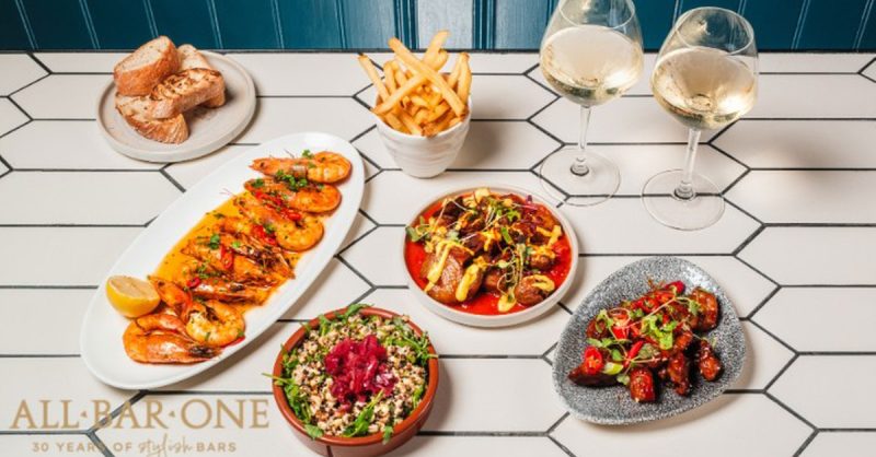 Delightful Spanish Tapas and House Wine at All Bar One