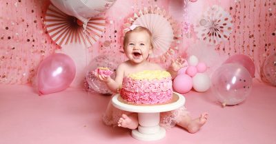 Cake Smash & Splash Birthday Photoshoot at Xposure Studios
