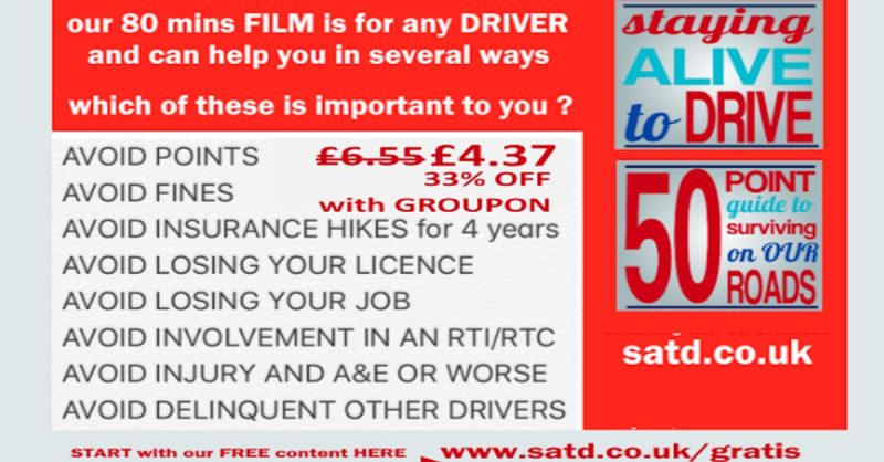 Driving Education at Staying Alive To Drive (SATD)