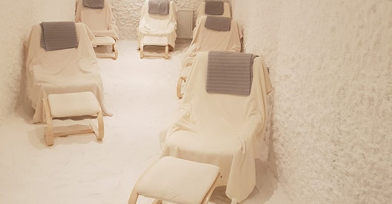 Relaxing Salt Cave Therapy at Halo Salt Centre