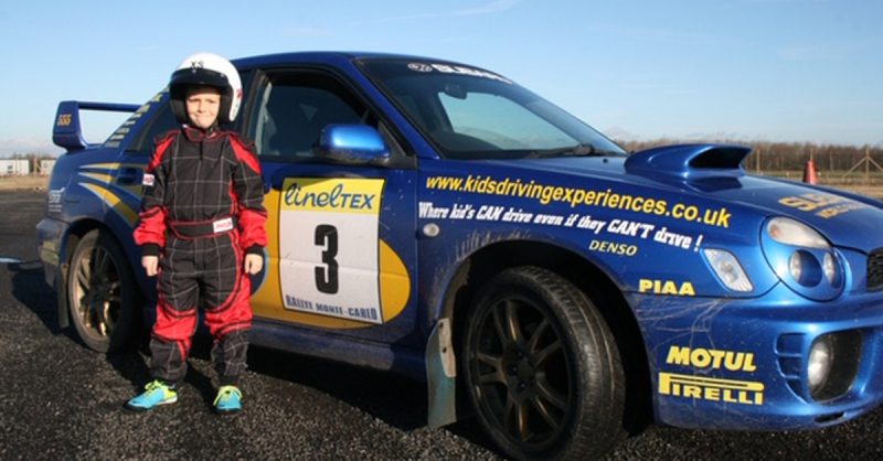 Six-Lap Junior Subaru Impreza Rally Experience at Rally Rides