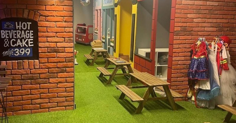 Family Fun Entry for 1-4 Kids with 1 Adult at Little play barn