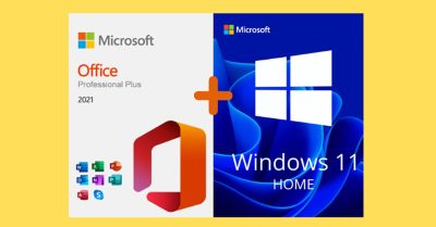 Microsoft Office 2021 Pro Plus & Windows 11 Home Bundle at Mediaman
