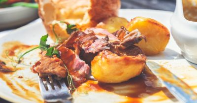 Two or Three-Course Sunday Roast with Wine at The Brasserie at Weetwood Hall