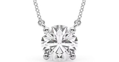 Serenella 0.50ct Lab-Created Diamond Necklace from Sunshine Diamonds