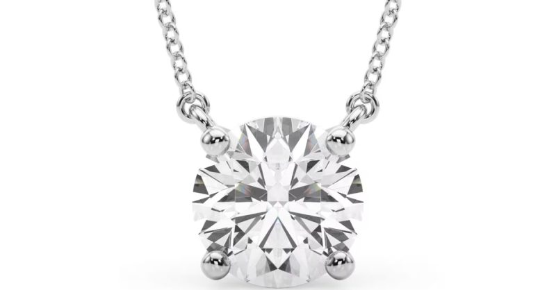 1.00ct Lab-Created Diamond Pendant at Sunshine Diamonds
