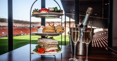 Afternoon Tea with Prosecco at Blackpool FC Hotel for 2 or 4 Guests