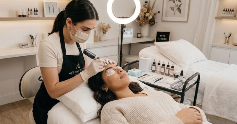 Semi-Permanent Makeup at Clinic 19 - Eyeliner, Lip Blush, or Microblading