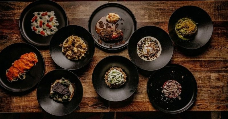 Contemporary Italian Dining with 2-Course Meal & Wine at Hoax Bar And Restaurant