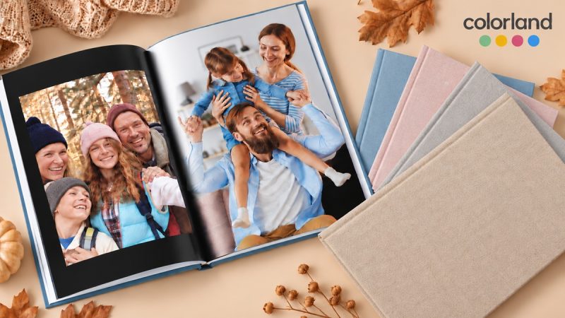 Custom Fabric Photobook in A4 Format from Colorland