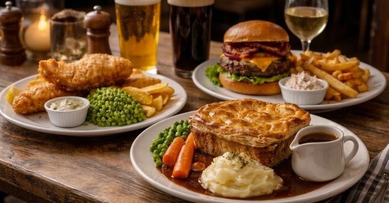 Dining for 2-4 at The Tavern Inchinnan - 1 or 2 Courses + Drinks