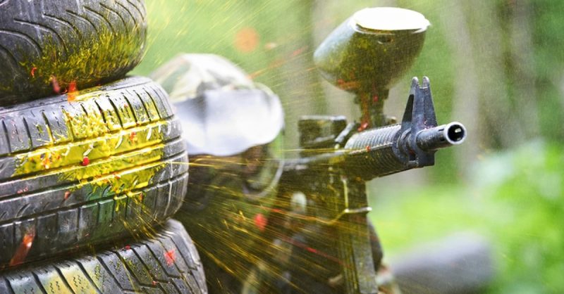 Exciting Paintball Battle for 5 or 10 Players at Nationwide Paintball