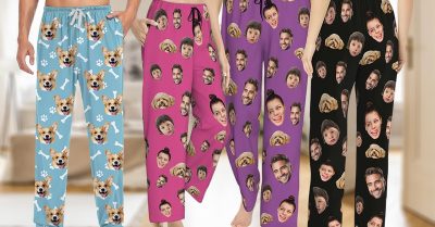 Personalized Pajama Bottoms by Justyling