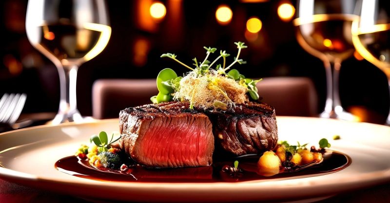 12oz Rump Steak with Sides & Wine at Signature Steakhouse in Enniskillen