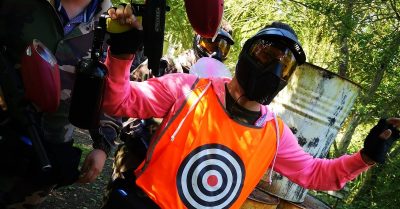 Half-Day Paintball Sessions at CONFLICT PAINTBALL in Exciting Woodland
