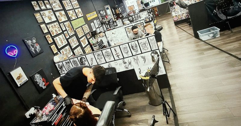 Tattoo Removal Session at Pins Newcastle