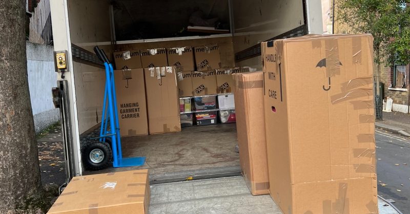 Man and Van Service at Red Rose Removals - London