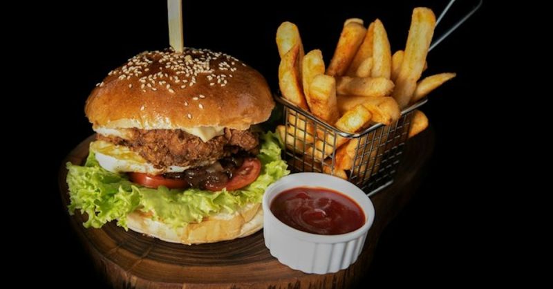 Burger or Chicken Meal for Two at Rios Gourmet Grill Prestwich